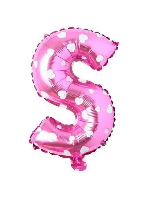 Eğlence Marketi 16 Inç Pembe Harf Balon S