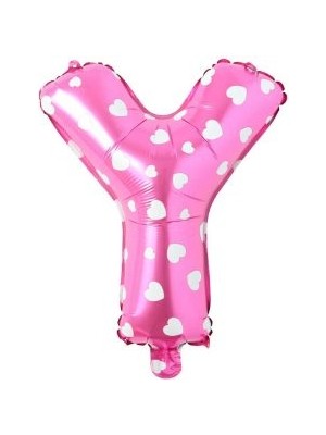 Eğlence Marketi 16 Inç Pembe Harf Balon Y
