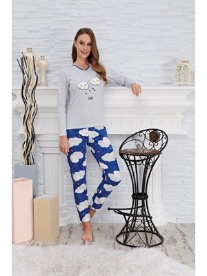 Yeni Çelebi 502 Kadın Uzun Kollu Pijama Takımı