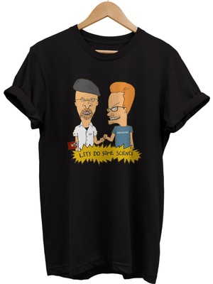 Remonz Jamie And Adam Baskılı %100 Pamuk Oversize T-Shirt Büyük Beden Tişört