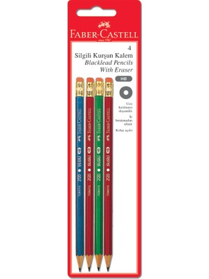 Faber-Castell Silgili Kurşun Kalem