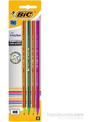 Bic Evolution 646 Kurşun Kalem, 4'lü Blister