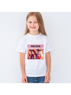 Morinna Isme Özel Blackpink Baskılı  Çocuk Tişört T-Shirt Mr-02