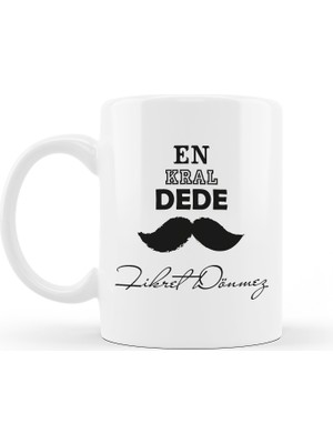 Hediyesepeti Hediye Sepeti En Kral Dedeye Hediye Isme Özel Porselen Kupa Bardak