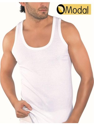 İki Yıldız Erkek Askılı Atlet Yazlık Modal BGLTKST00101