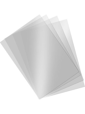 Tahtakalehobi Şeffaf Asetat A4 100 Micron 10 Adet