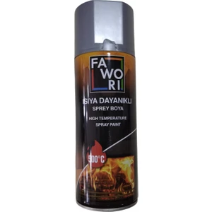 Isıya Dayanıklı Sprey Boya Alüminyum 400 ml