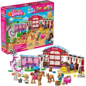 Mega Bloks Mega Barbie At Çiftliği, Çocuklar İçin Yapı Oyuncakları Hdj87