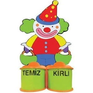 Woodylife Palyaço Galoşluk Anaokulu Kreş Kurs Merkezi Kirli Temiz Galoşluk Klinik Hastane Hijyen