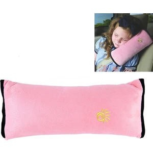 2 Adet Çocuk Oto Emniyet Kemeri Omuz Minderi Pembe (Yurt Dışından)