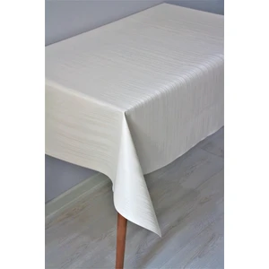DedeEvTekstil Astarlı Silinebilir Pvc Muşamba Masa Örtüsü Çizgili - 78-B1