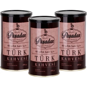 Paşadan Türk Kahvesi 200 gr x 3'lü