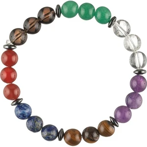 Zeynep Büyükbay Çakra Doğal Taş Bileklik (8mm Küre Kesim)