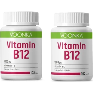 Vitamin B12 1000 Μg 102 Tablet X2 Adet