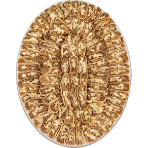 Cevizli Incir Dolması Şeffaf Oval Kap (1000 G)