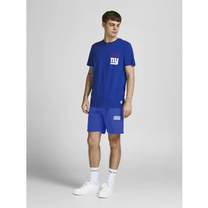 Jack & Jones Jpstnewsoft Sweat Shorts Gms Sn Mavi Erkek Şort 12186787-Surf