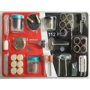 Yu-Su Tools 112 Parça Gravür Taşlama Için Mini Zımpara