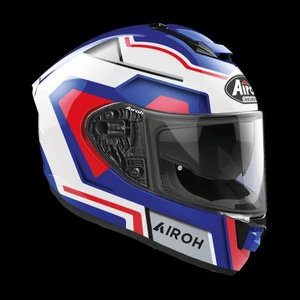 Aıroh ST.501 Square Mavi Kırmızı Gloss Kask