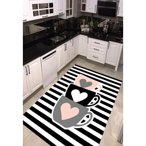 STY Home Mutfak Halısı Kaymaz Tabanlı Halı Makinede Yıkanabilir Halı Dijital Baskı Antialerjik Halı Yolluk