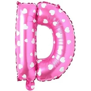 Eğlence Marketi 16 Inç Pembe Harf Balon D
