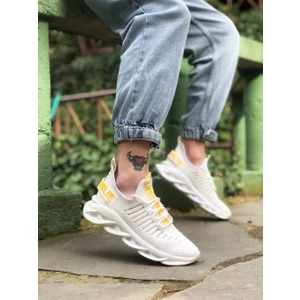602 Phantom Yüksek Taban Tarz Sneakers Beyaz Erkek Spor Ayakkabısı