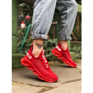 602 Phantom Yüksek Taban Tarz Sneakers Kırmızı Erkek Spor Ayakkabısı