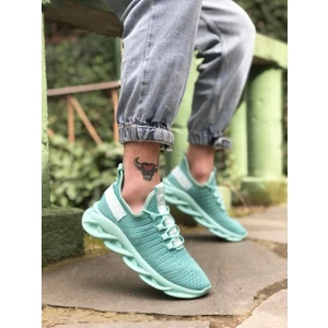 602 Phantom Yüksek Taban Tarz Sneakers Mint Yeşil Erkek Spor Ayakkabısı