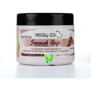 Honey Silk Bal Özlü ve Sarımsak Yağlı Saç Bakım Maskesi 500 gr