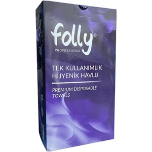 Folly Professional Tek Kullanım Havlu Kutulu 50'li
