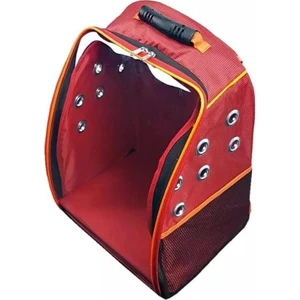 La Vista Twist Kedi, Küçük Köpek Sırt Taşıma Çantası Kırmızı 32-26-40CM
