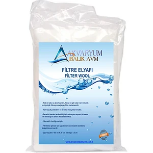 Akvaryum Balık Avm Akvaryum Filtre Elyafı  150CM x 20CM 5 Adet