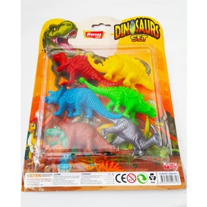 Kartelalı 6'lı Dinozor Set Heroes Toys