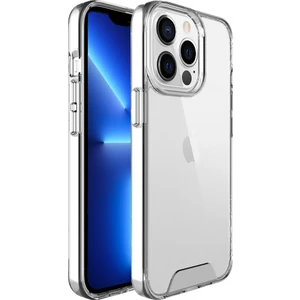 Kzy Apple iPhone 13 Pro Max Kapak Sararmaz Darbe Emici Lüx Şeffaf Kılıf