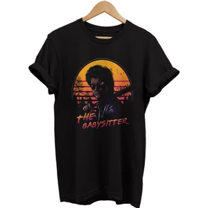 The Stranger Things Baskılı %100 Pamuk Oversize T-Shirt