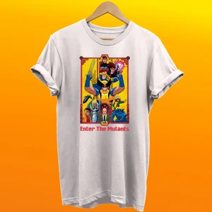 X-Men Baskılı %100 Pamuk Oversize T-Shirt