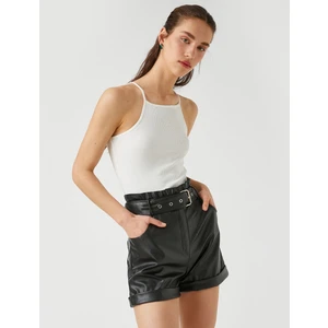 Kadın Halter Yaka Fitilli Atlet