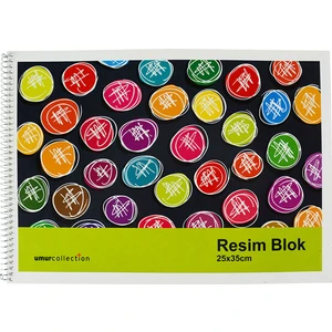 Spiralli Resim Defteri 25 x 35 cm