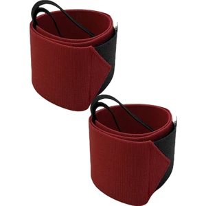 Ağırlık Kaldırma Halter & Fitness & Crossfit Bilek Bandajı 50 cm x 5 cm - Wrist Wraps El Bilek Sargısı - 1 Çift