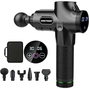 Kraft Hart Aleti Masaj Tabancası 6 Başlıklı Şarjlı 02-C-B 16.8V