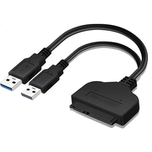 SSD HDD Bağlantı Kablosu USB 3.0 2.5" Sata Harici Disk Kablo USB 3.0 Sata 22PIN Sata