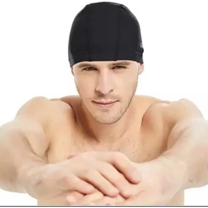Emre Spor Likra Bez Bone Likra Bone Havuz Deniz Likralı Kumaş Bez Yüzücü Bonesi Siyah 10 Lu Paket