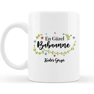 Hediye Sepeti Babaanneye Anneler Günü Hediyesi Kişiye Özel Kupa Bardak