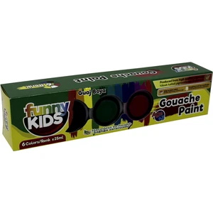 Funny Kids Guaj Boya 6 Renk x 25 ml Set