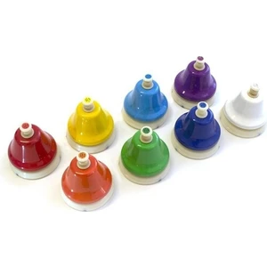 Hand Bells - Renkli Nota El Zili Seti - 8 Nota C ( Do )