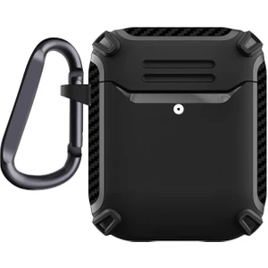AirPodss 2. Nesil Uyumlu Kılıf Armor Zırh Kulaklık Kılıfı Ultra Üstün Koruma Airbag Darme Emici