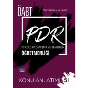ÖABT Pdr Psikolojik Danİşma ve Rehberlik Öğretmenliği - Konu Anlatımı