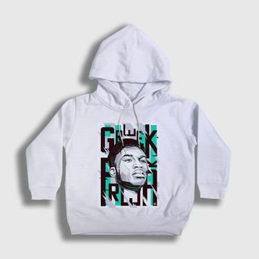 Presmono Unisex Cocuk Beyaz Giannis Antetokounmpo Nba Basketbol Kapu onlu