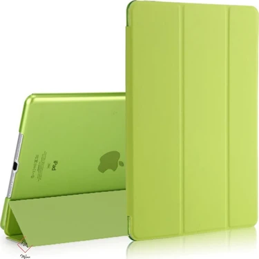 MobaxAksesuar Apple iPad 7. Nesil 10.2 Kılıf Pu Deri Smart Standlı Case A2197 A2200