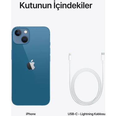 Apple iPhone 13 512 GB Mavi Fiyatı - Taksit Seçenekleri