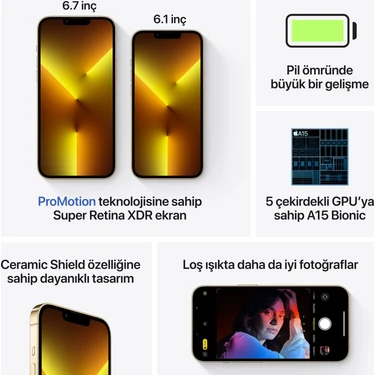 iPhone 13 Pro Max 1 Tb Altın Fiyatı - Taksit Seçenekleri